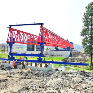 Factory Outlet Price Heavy Duty Double Truss Type 50 Ton Launching Crane
