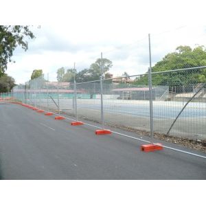 2400mm X 2100mm Galvanised Steel Temp Fence Panel 2mm