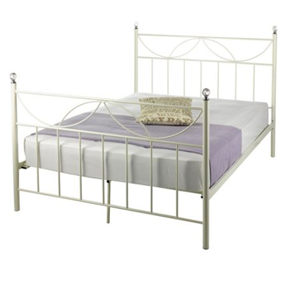 Durable Metal Double Bed