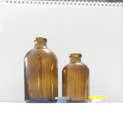 chinese supplier of 30ml clear medical borosilicate sodalime custom moulded