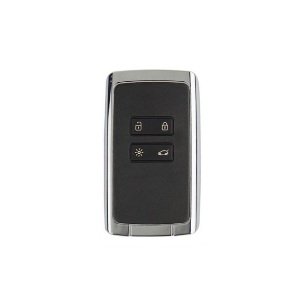 Plastic Material Keyless Entry Fob 4 Button PCF7953M Chip 433Mhz For Renault