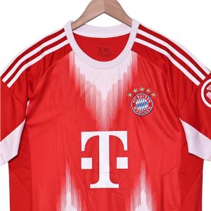 Bayern Munich 2025-2026 Fan Edition Home Jersey Group Customization