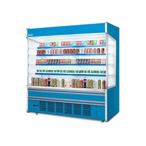 Multi Layers Multideck Open Chiller 2000L For Commercial Shop