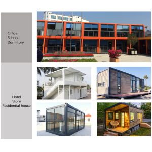 Customer Request Prefab Shipping Modular Container Homes Office Cabin House
