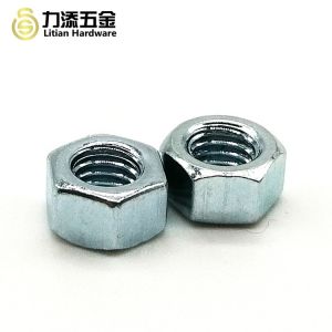 China Q215Alloy Steel M16 Hex Nut Grade 8 Galvanized Black Zinc Plating Three on sale