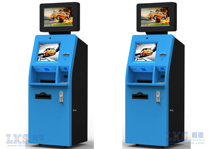 Quality ATM Machine / Dual Screen Kiosk With UTP Thermal Printer Cash Dispenser for sale