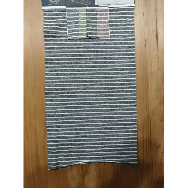 Fashionable Elastic Striped Material Fabric For Casual Wear