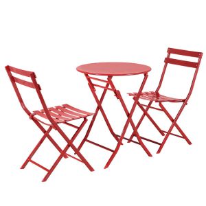 Traditional Charm Contemporary Function Folding Table and Chair Set for