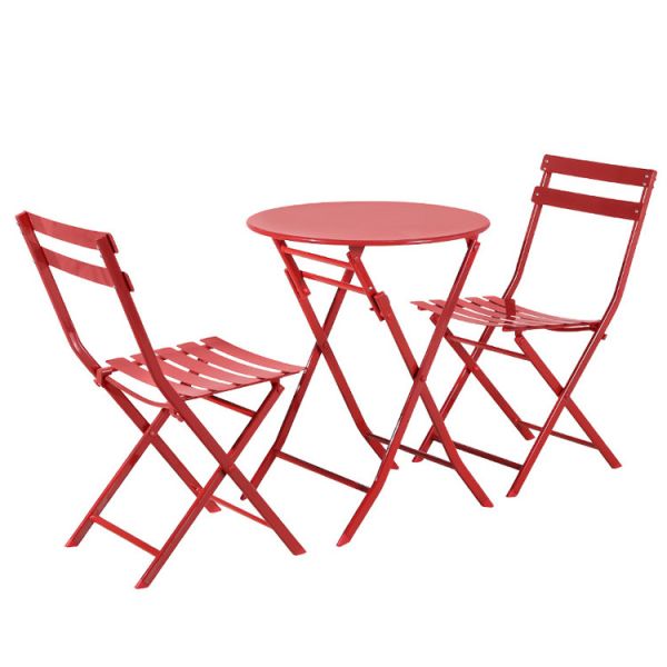 Traditional Charm Contemporary Function Folding Table and Chair Set for