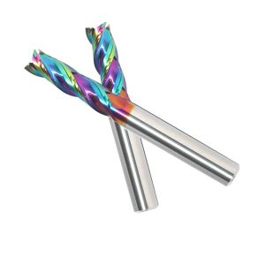 Solid Long Neck End Mills 4 Flutes 8mm Square For Copper Electrode