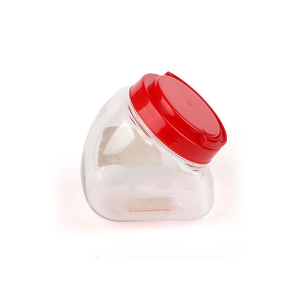 Food Grade Clear Pet Jars , Airtight Waterproof Plastic Container