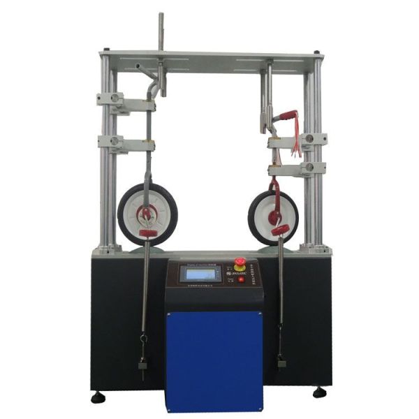 Quality Lab Testing Equipment PLC Controll Smart Design Kids Tricycles Durability Tester with Durable Clamps for sale