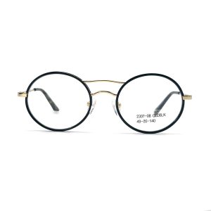Stainless Steel Round Optical Frames with Enhanced Durability-model MD158 ,OEM