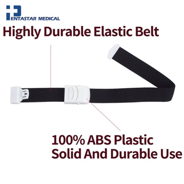 6-Pack Tourniquet Elastic First Aid Quick Release Medical Sport Emergency Buckle Band
