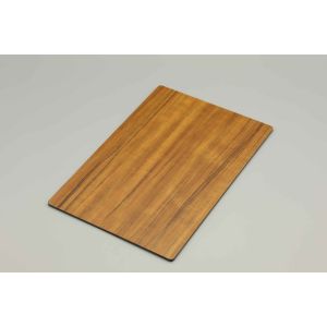 4mm PVDF Fireproof Wooden Maple Aluminum Composite Panel For Building Decoration