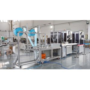 Buy cheap Fully Automatic Disposable Mask Making Machine Convenient Installation from wholesalers