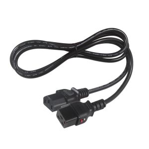 C19 to C13 AC Power Cord 16A 1M PVC Jacket IEC 60320