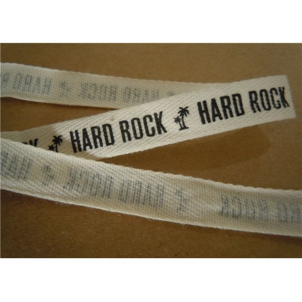 White Cotton Webbing Straps