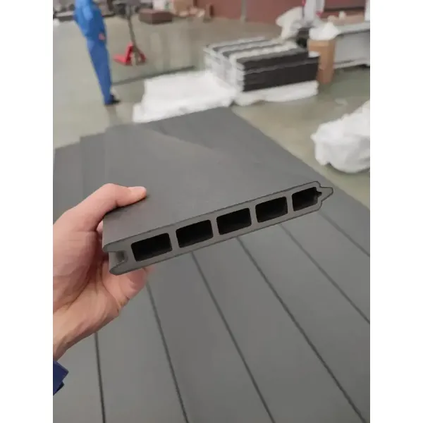 Concealed Fastener WPC Fencing Panel for Modern Home Boundary