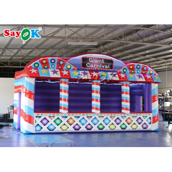Carnival Party Tarpaulin Inflatable Air Tent Four In One Game