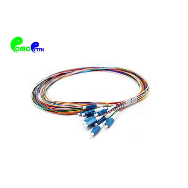 Quality Fiber Optic Pigtail LC SM OS2 9 / 125 OM1 62.5 / 125 OM2 OM3 OM4  OM5 50 / 125 Loose buffer , Tight buffer PVC/ LSZH for sale