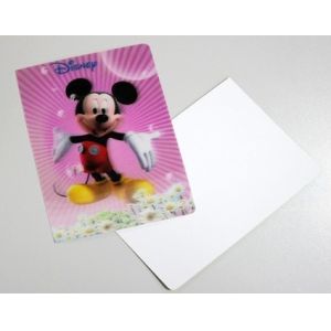 PLASTIC LENTICULAR Custom Printing 3D Lenticular Backpack Cover-pet pp pvc 3D