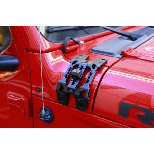 CNC Machined Aluminum Alloy A Pillar Led Spot Light Brackets for Jeep Wrangler