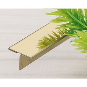 HL Brushed Stainless Steel Tile Trim Edging AISI 201 304 T Shape