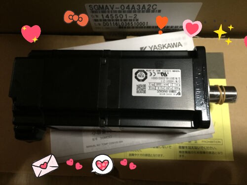 Yaskawa SGMAV-04A3A2C AC SERVO MOTOR 400W 200V 3000RPM 2.6A NEW