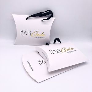 Small Pillow Paper Box Custom Full Color Printing Pillow Case Box