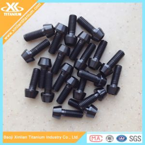 Wholesale Black Nitriding Titanium Hex Socket Tapered Head Screws from china suppliers