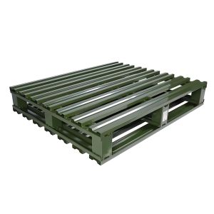 Single-Side Steel Iron Pallets Metallic Warehouse Pallet