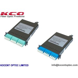 12 Fiber LC Adapter MPO MTP Patch Cord Modular Cassette 96 Cores For Patch Panel