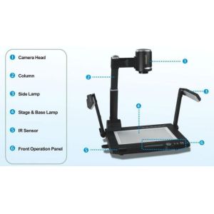 Classroom Document Camera , Digital Desktop Visual Presenter for Education /
