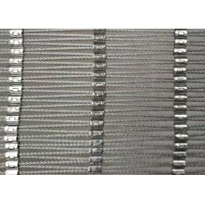 Flexible 1.5mm 25x25mm Stainless Steel Cable Net Non Rusting