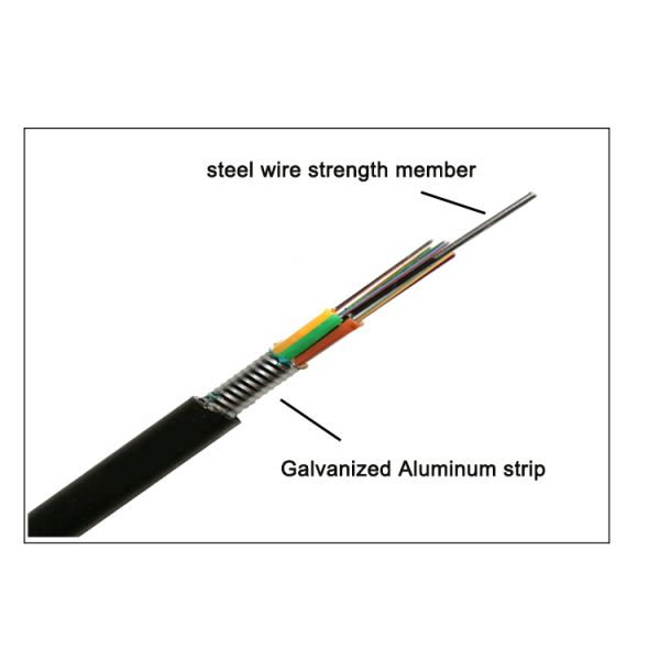 GYTA 196 Cores Communication Fiber Cable Compact Structure