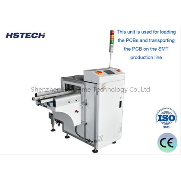 Precision 90 Degree PCB Loader With Customizable Conveyor Speed For SMT
