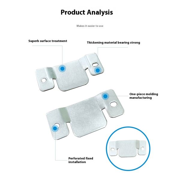 Bed Frame Connector Bracket Frame Hook Metal Sofa Joint Connection Clip Segment Sliding Furniture Hardware