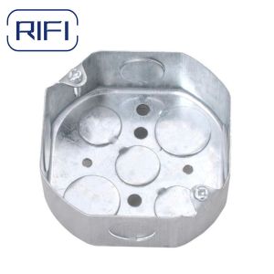 1.0mm Electrical Conduit Boxes OEM With Combination Knockouts