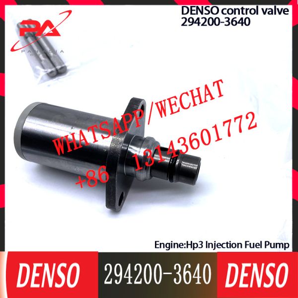 DENSO Control Valve 294200-3640 Regulator SCV valve 294200-3640 Applicable to Hino Toyota N04C
