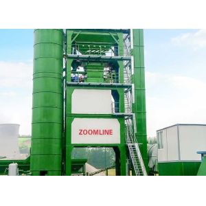 China Stationary Asphalt Plant Equipment With Low Emission High Performance on sale