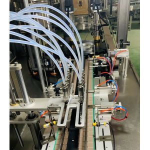 Plastic 100-1000ml Electric Liquid Filling Machine Automatic