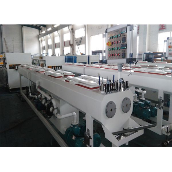 Quality 150KG/High Capacity PVC Pipe Extrusion Line with Dust / Chip Free Cutting System for sale