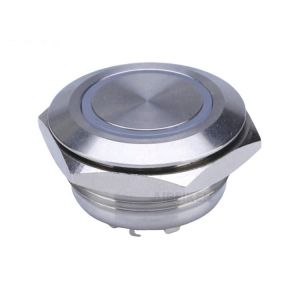 Push button switch 22mm flattest metal Momentary waterproof 12V