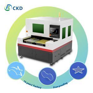 Precision Glass Laser Cutting Machine with 2.5KW Power and ±0.01mm Cutting Precision