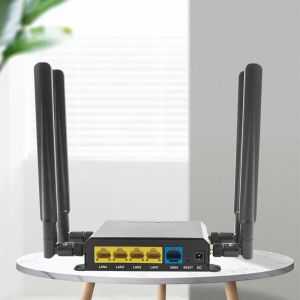 FCC DC12V MTK7621DA 5G Wifi Router 1 Wan 4 Lan 2.4GHz 300Mbps