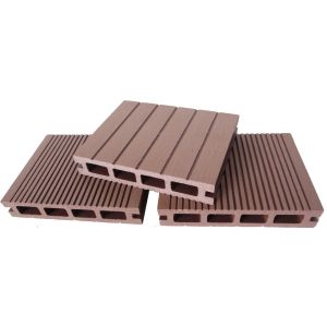 Anti Slip 125mm X 23mm WPC Hollow Decking