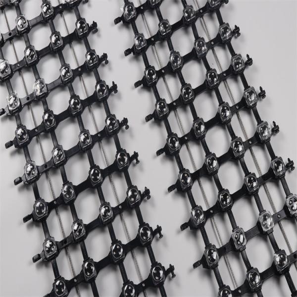 Quality DMX512 Control LED Mesh Curtain Display Screen with 160 Degree Beam Angle and SMD3535*3 LED for sale