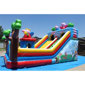 Commercial Grade Custom Outdoor Blow Up Bounce House Combo Fun and Exciting for