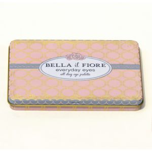 Wholesale Lovely Rectangular Tin Box containers Makeup Eye Shadow Palette from china suppliers